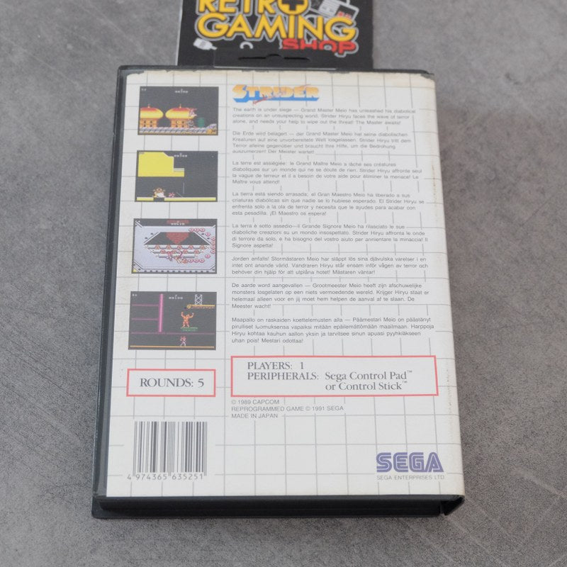 Vendita Strider - Retrogaming Shop