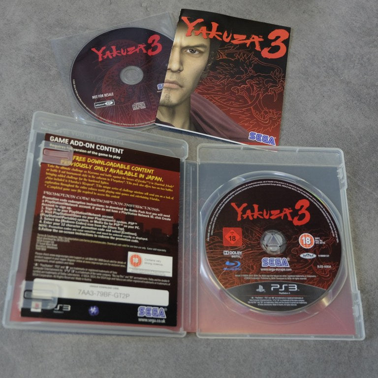 Vendita Yakuza 3 - Retrogaming Shop