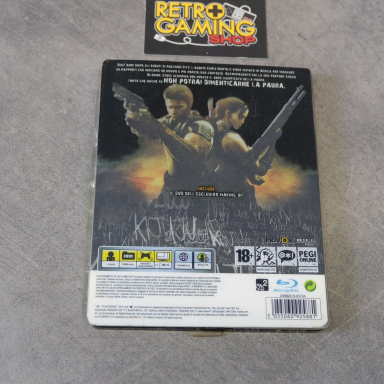 Vendita Resident Evil 5 Steelbook Edition - Retrogaming Shop