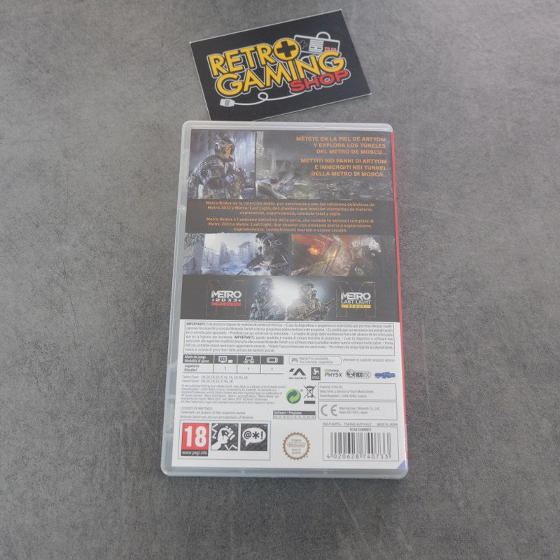 Vendita Metro Redux - Retrogaming Shop