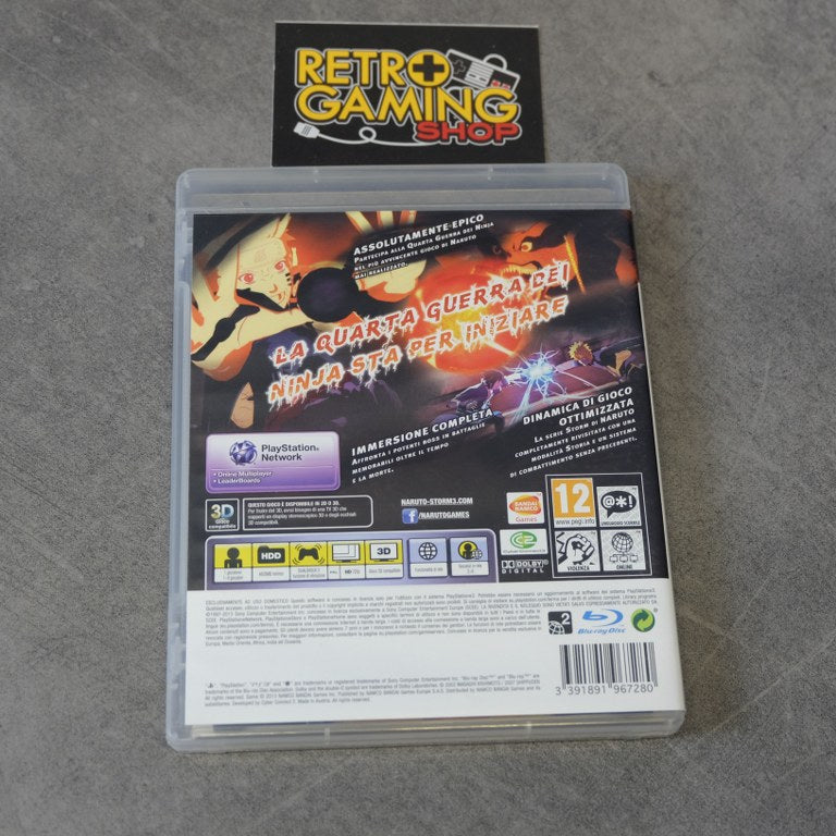 Vendita Naruto Shippuden Ultimate Ninja Storm 3 - Retrogaming Shop