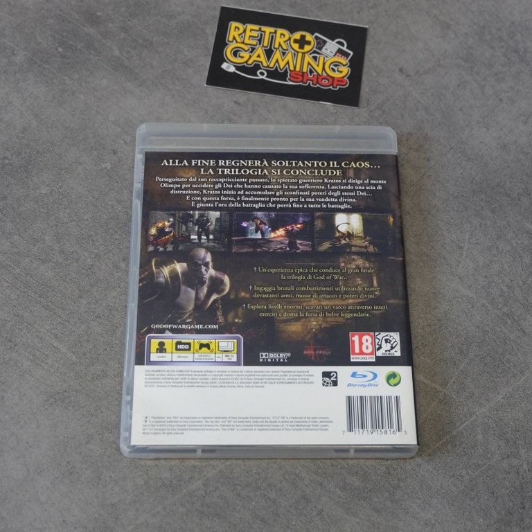 Vendita God Of War 3 - Retrogaming Shop