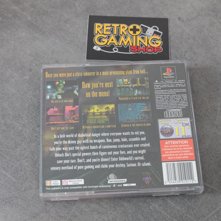 Vendita Oddworld Abe’s Oddysee - Retrogaming Shop