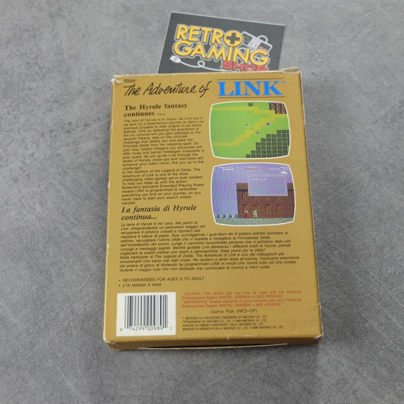 Vendita Zelda 2 the Adventure Of Link - Retrogaming Shop
