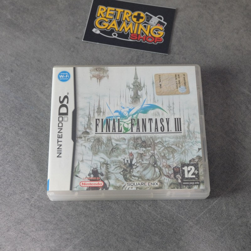 Vendita Final Fantasy 3 III - Retrogaming Shop