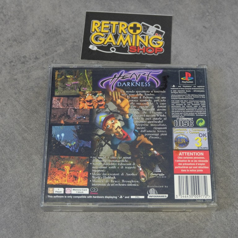 Vendita Heart Of Darkness - Retrogaming Shop
