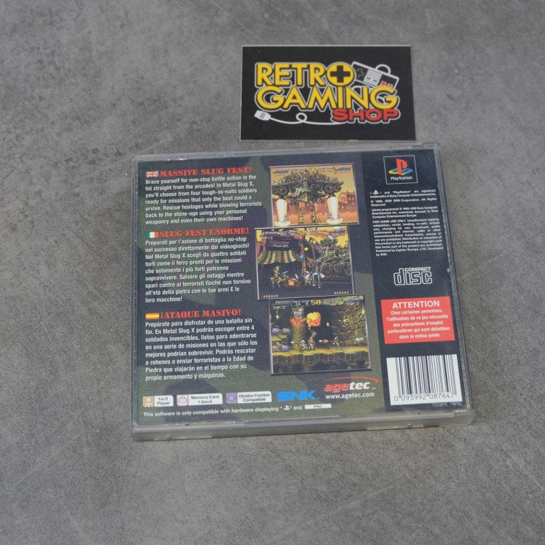 Vendita Metal Slug X - Retrogaming Shop