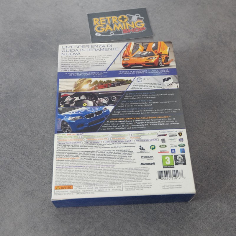 Forza Motorsport 4 Edizione Limitata Da Collezione Microsoft