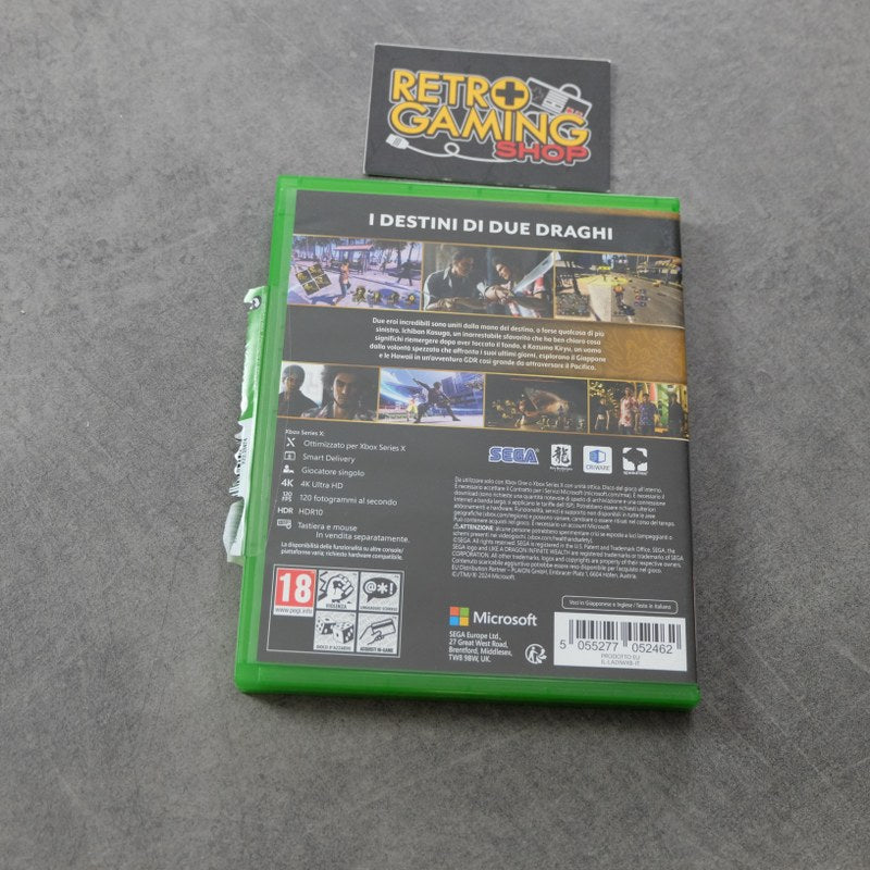 Ryu Ga Gotoku Like a Dragon Infinite Wealth Microsoft