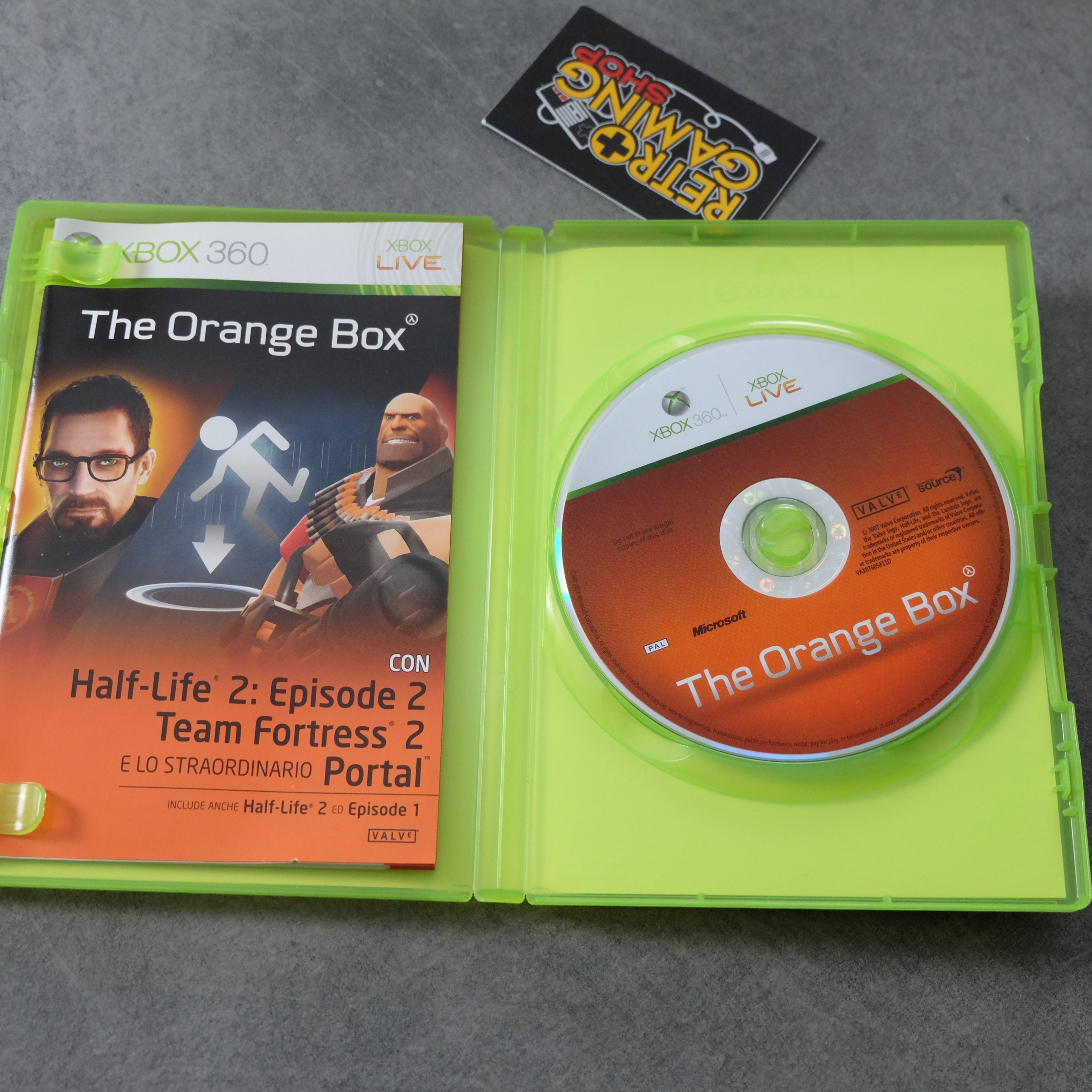 Vendita The Orange Box - Retrogaming Shop