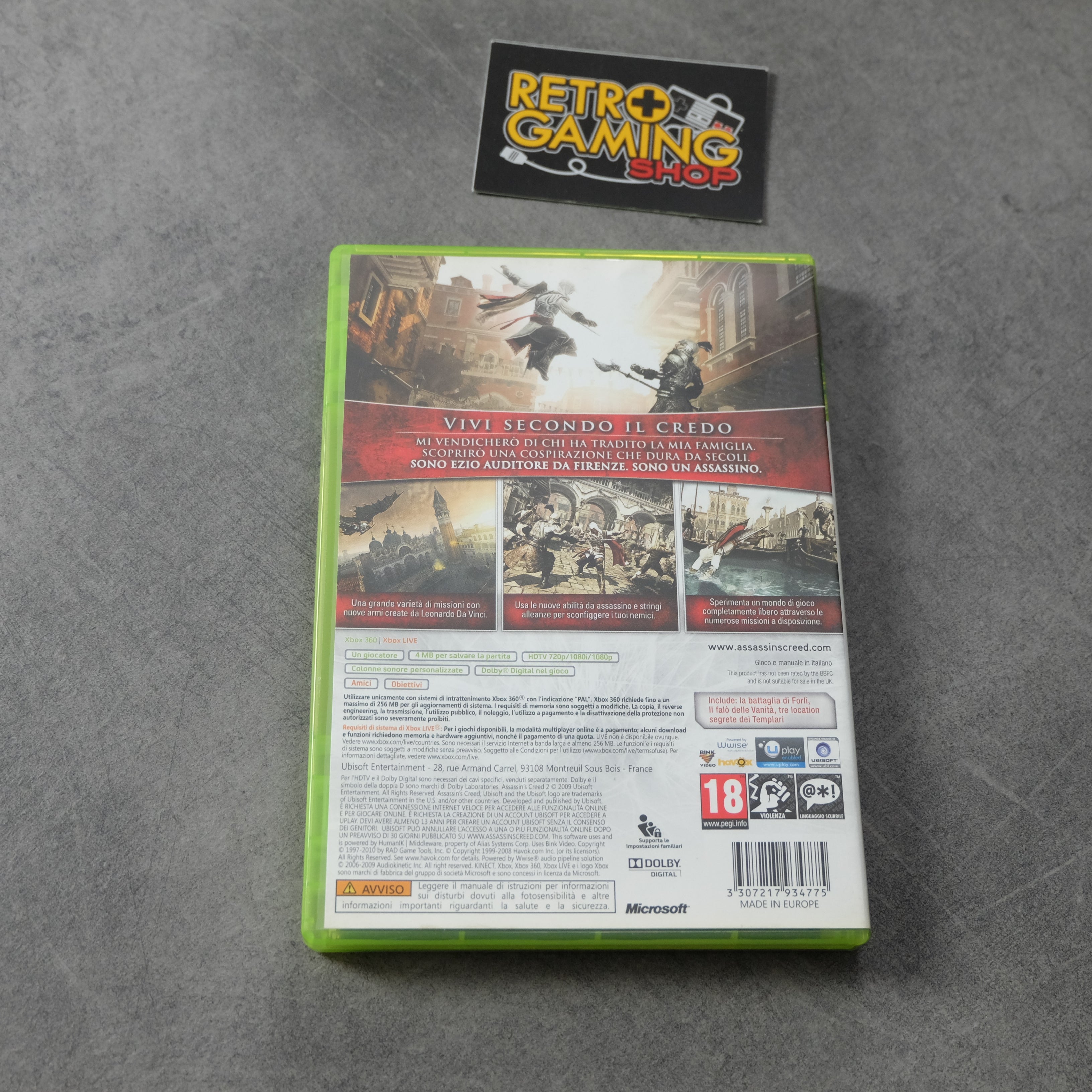 Vendita Assassin’s Creed 2 - Retrogaming Shop