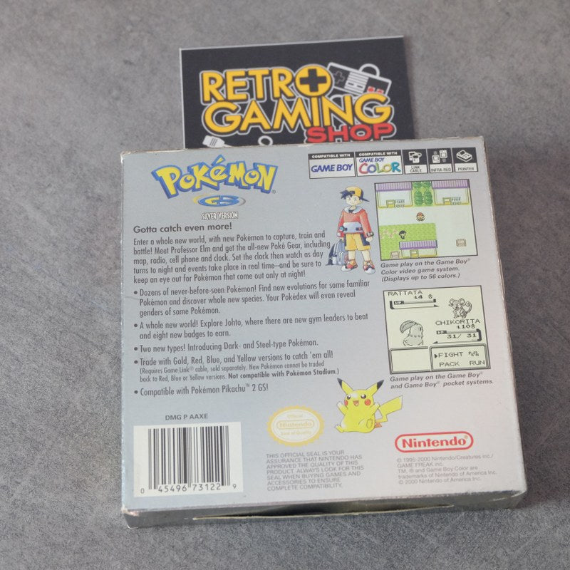 Vendita Pokemon Silver Version - Retrogaming Shop
