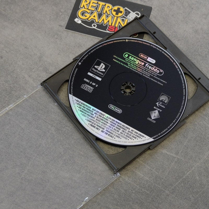 Vendita A Sangue Freddo Promo - Retrogaming Shop