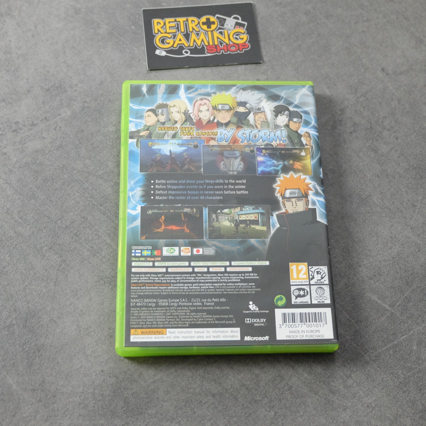 Naruto Shippuden Ultimate Ninja Storm 2 Microsoft