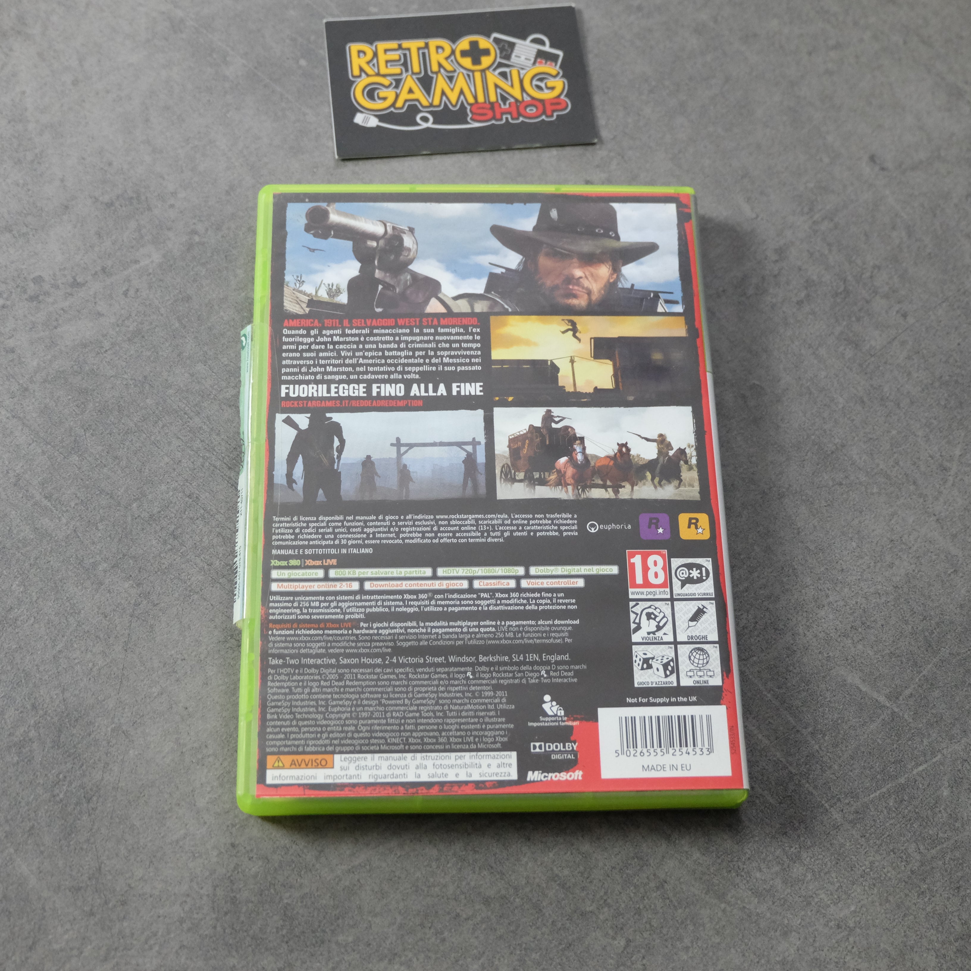 Vendita Red Dead Redemption - Retrogaming Shop