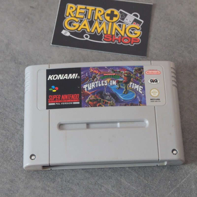 Vendita Teenage Mutant Hero Turtles Iv: Turtles in Time - Retrogaming Shop