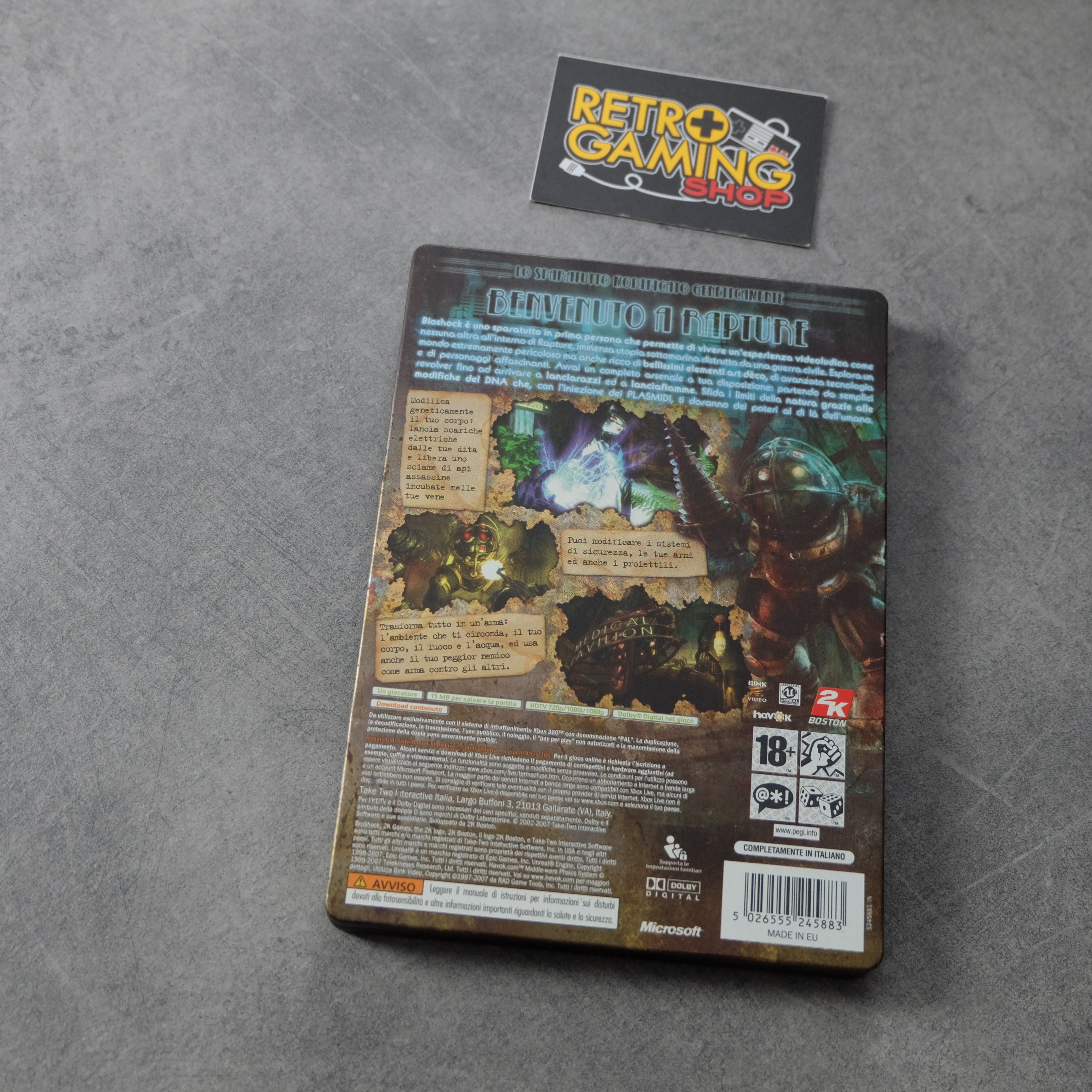 Vendita Bioshock Steel Edition - Retrogaming Shop