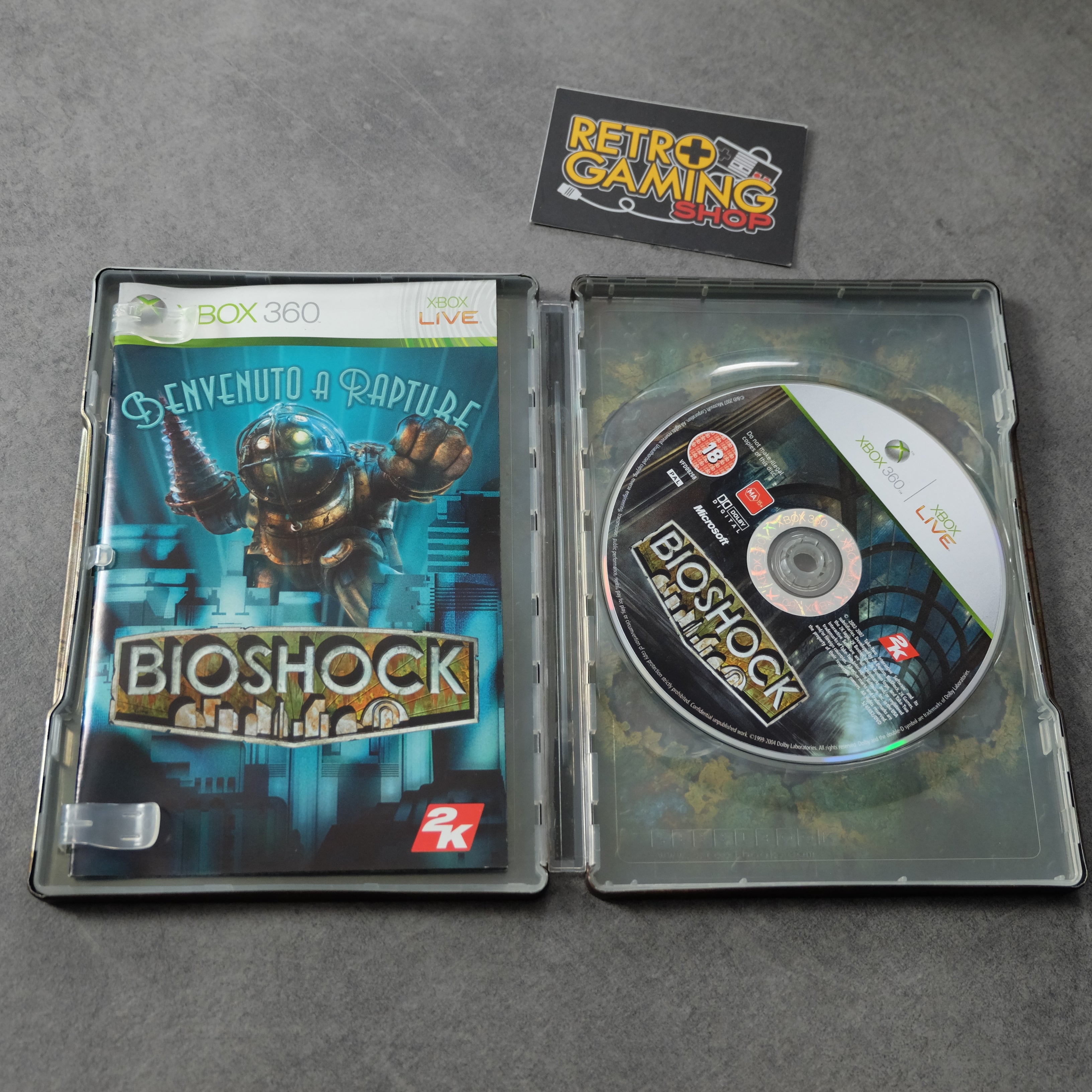 Vendita Bioshock Steel Edition - Retrogaming Shop