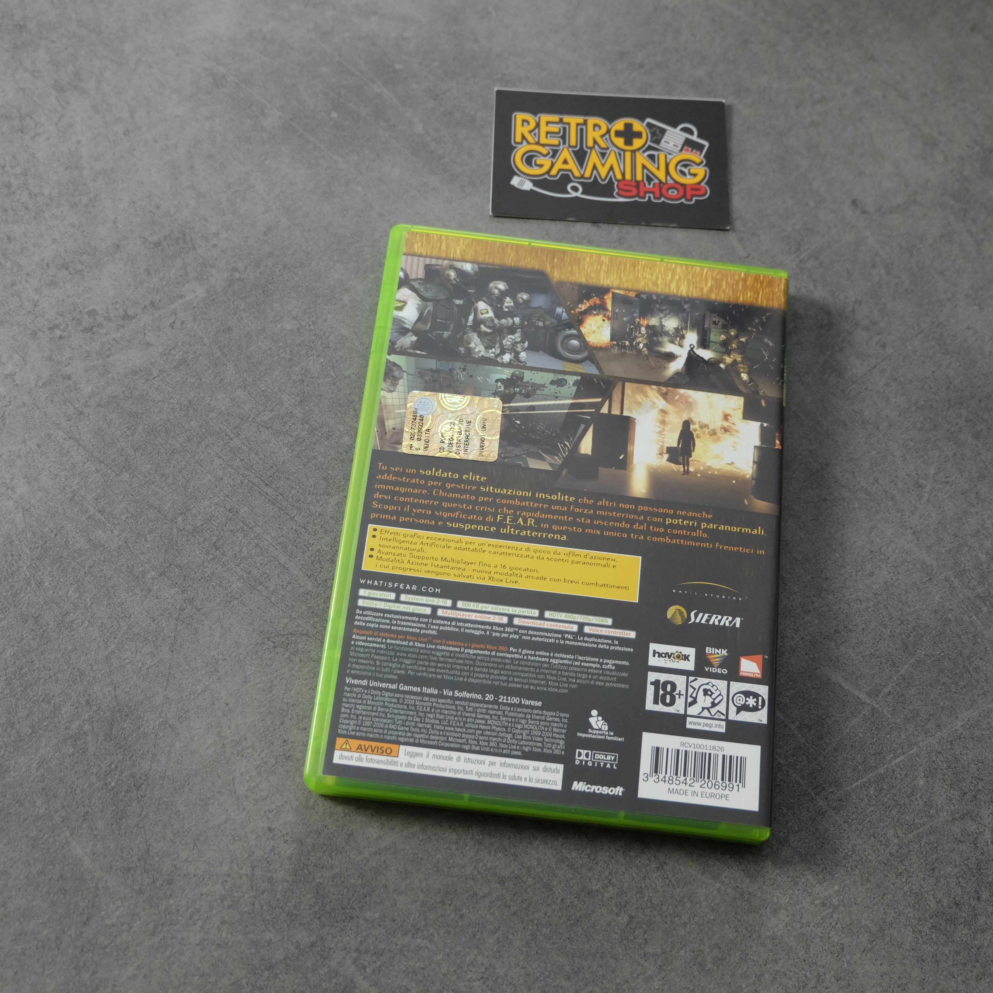 Vendita Fear - Retrogaming Shop