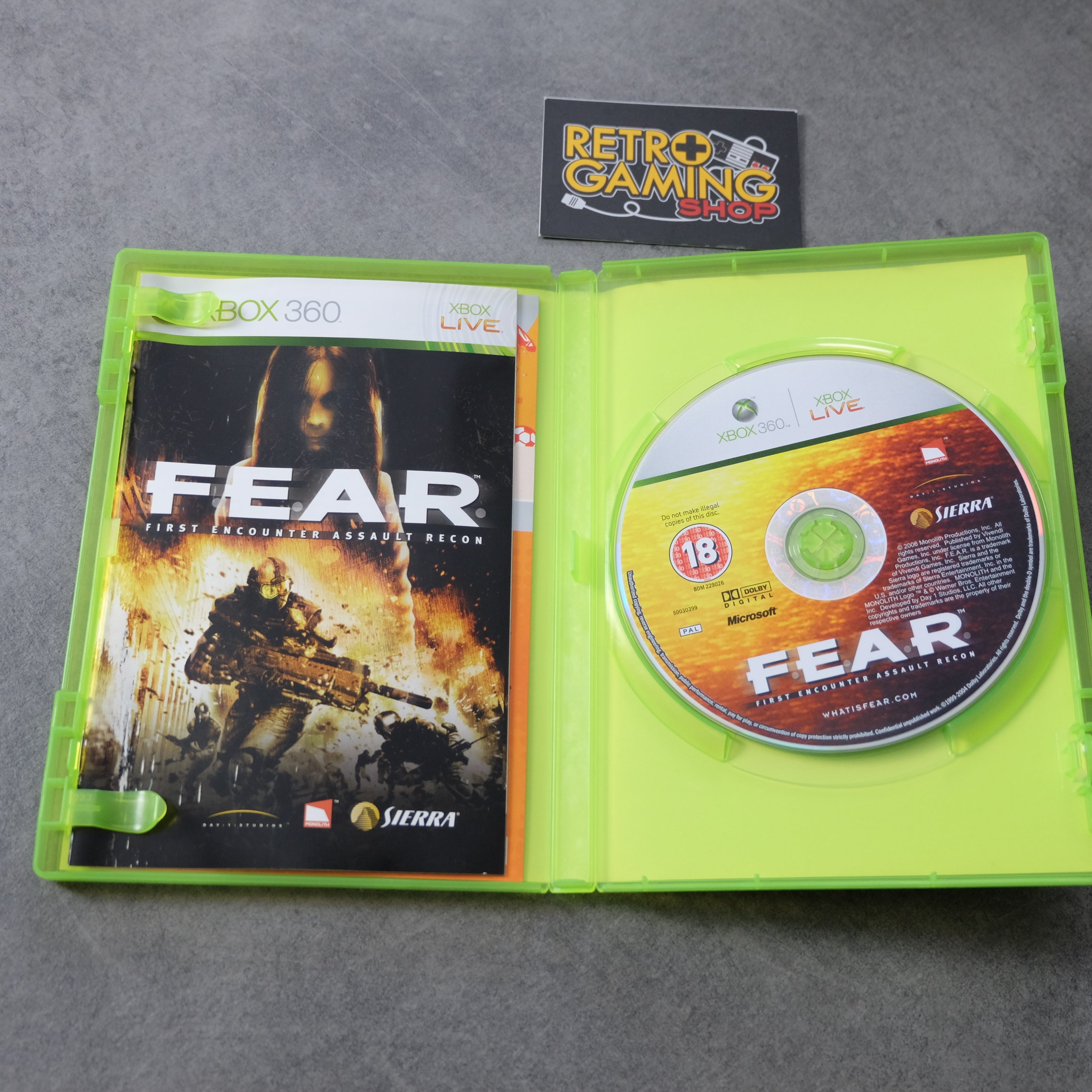 Vendita Fear - Retrogaming Shop