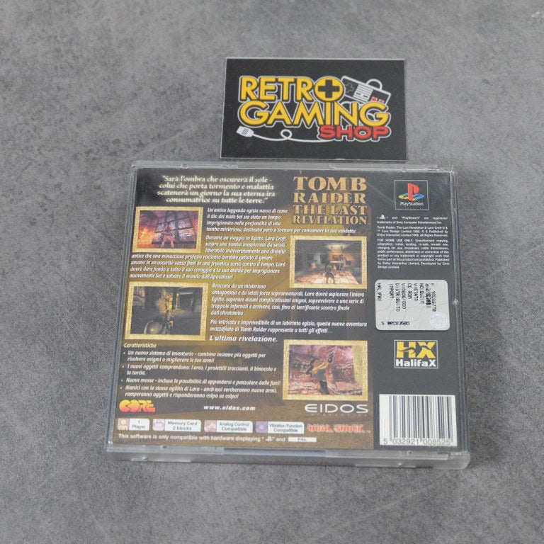 Tomb Raider the Last Revelation Sony