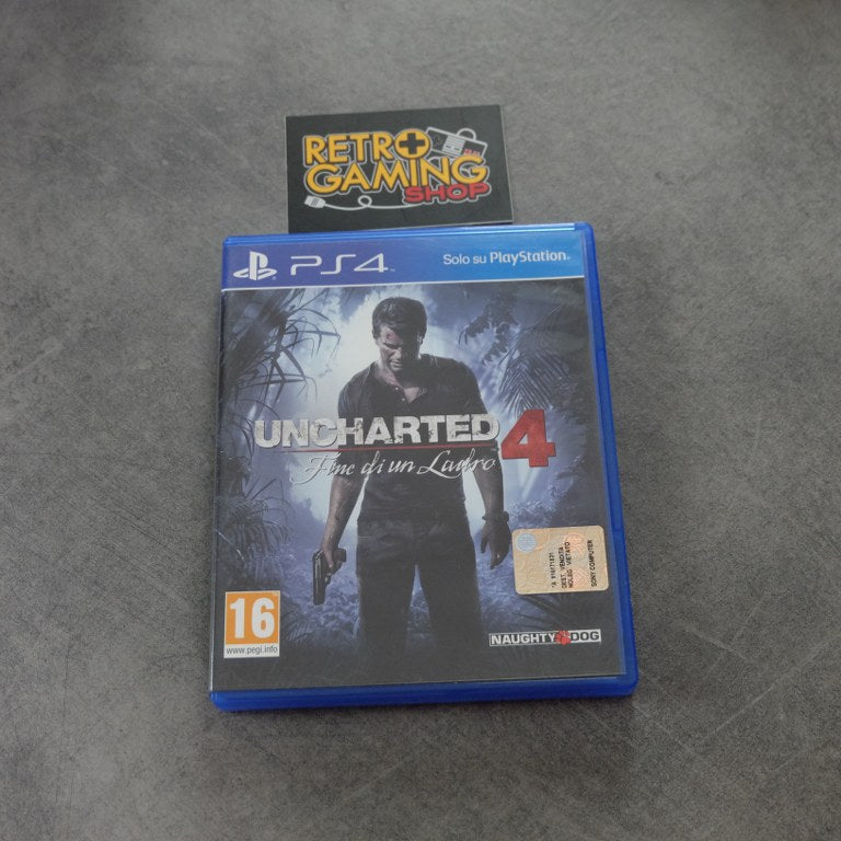 Vendita Uncharted 4 Fine di un Ladro - Retrogaming Shop