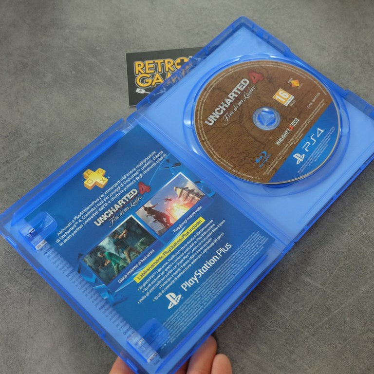 Vendita Uncharted 4 Fine di un Ladro - Retrogaming Shop