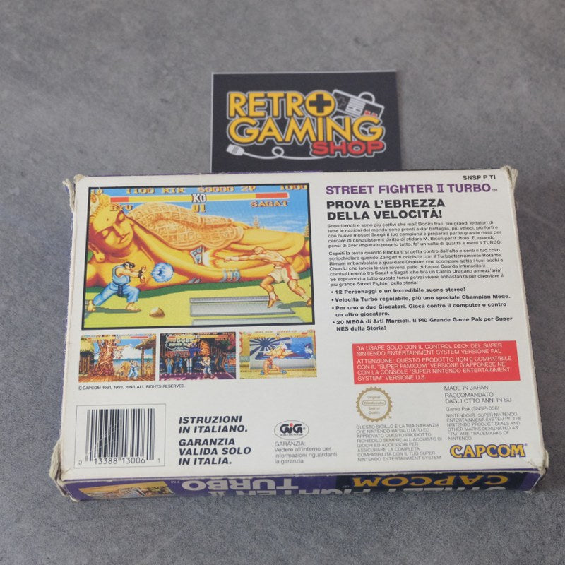 Vendita Street Fighter 2 Turbo Gig - Retrogaming Shop