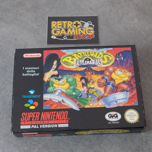 Battletoads in Battlemaniacs Nintendo