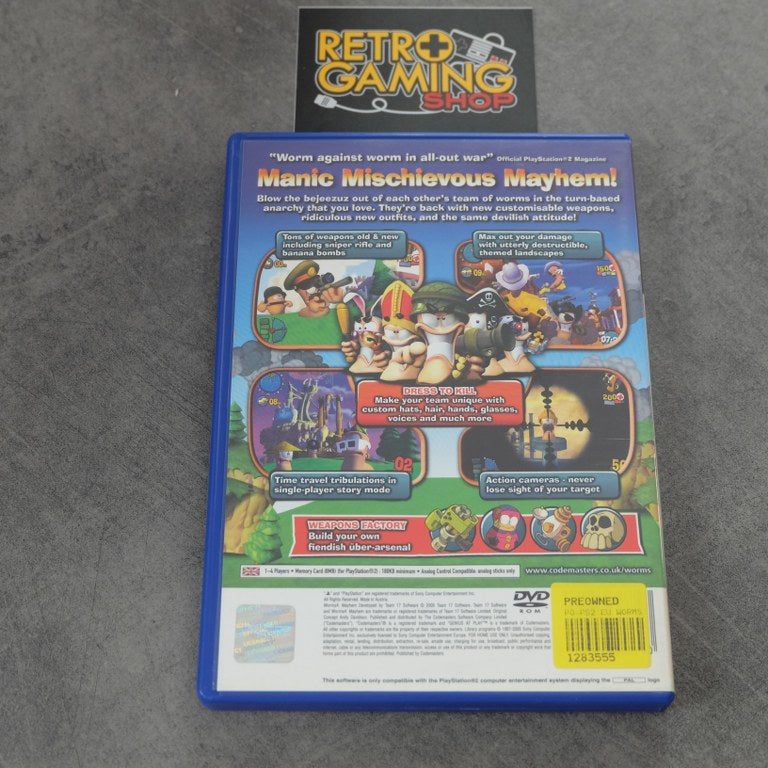 Vendita Worms 4 Mayhem - Retrogaming Shop