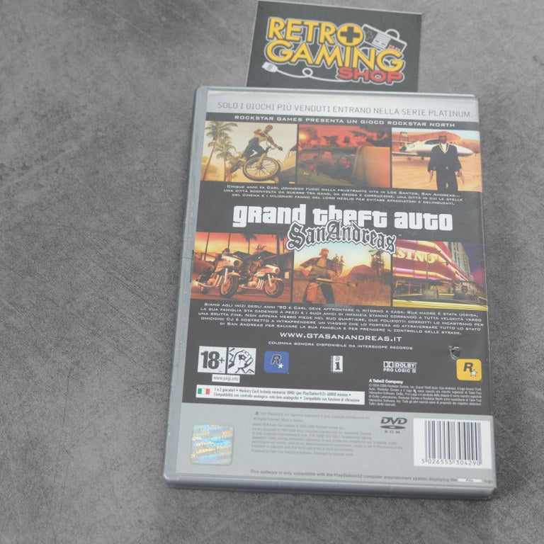 Grand Theft Auto San Andreas Sony