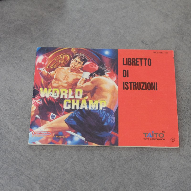 Vendita World Champ - Retrogaming Shop