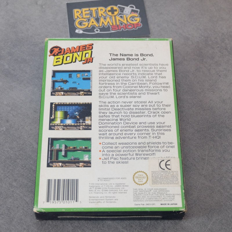 Vendita James Bond Jr. - Retrogaming Shop