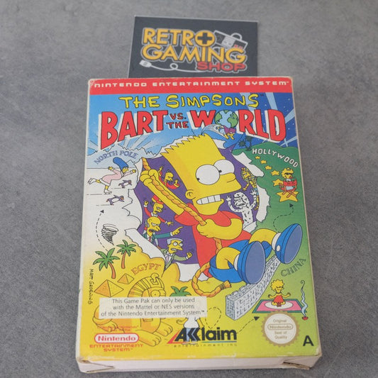 The Simpsons Bart Vs the World Nintendo