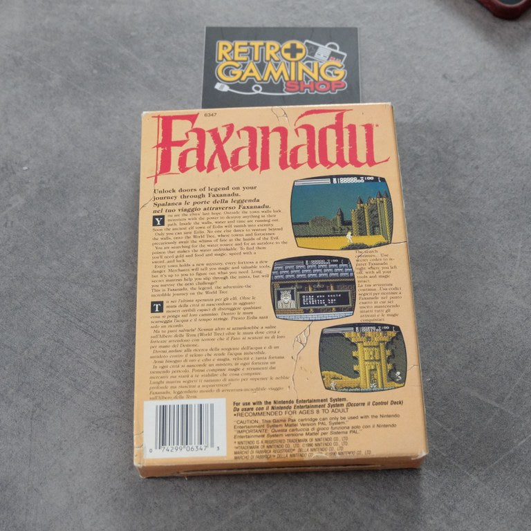 Vendita Faxanadu - Retrogaming Shop