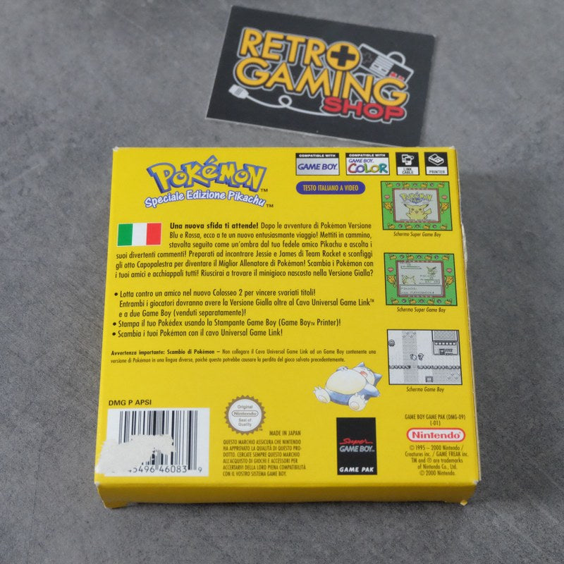 Pokemon Versione Gialla Nintendo
