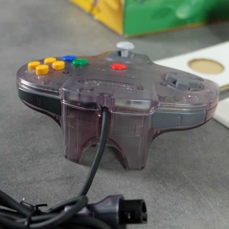 Vendita Joypad Nintendo 64 Clear Purple - Retrogaming Shop