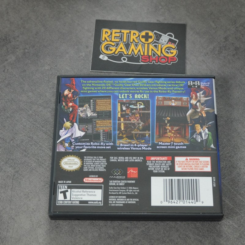 Guilty Gear Dust Strikers Nintendo