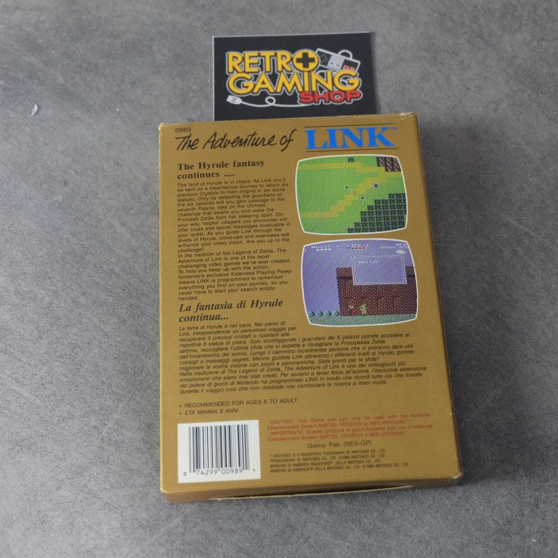Vendita Zelda 2 the Adventure Of Link - Retrogaming Shop