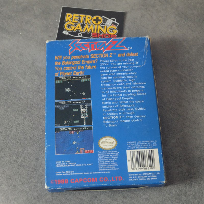 Vendita Section-Z - Retrogaming Shop