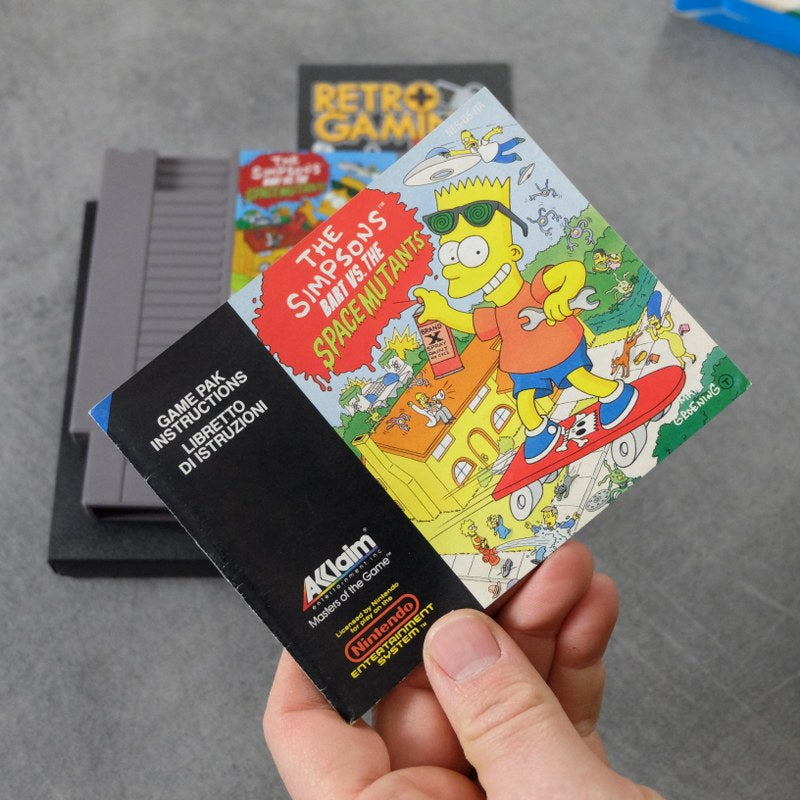 The Simpsons Bart Vs the Space Mutants Nintendo