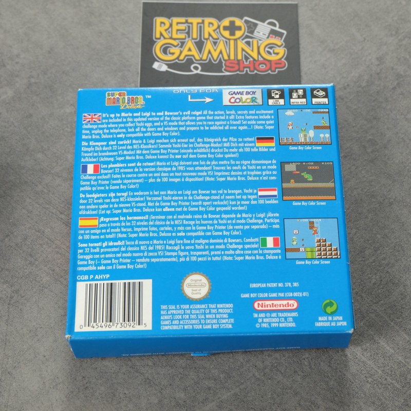 Super Mario Bros Deluxe Nintendo