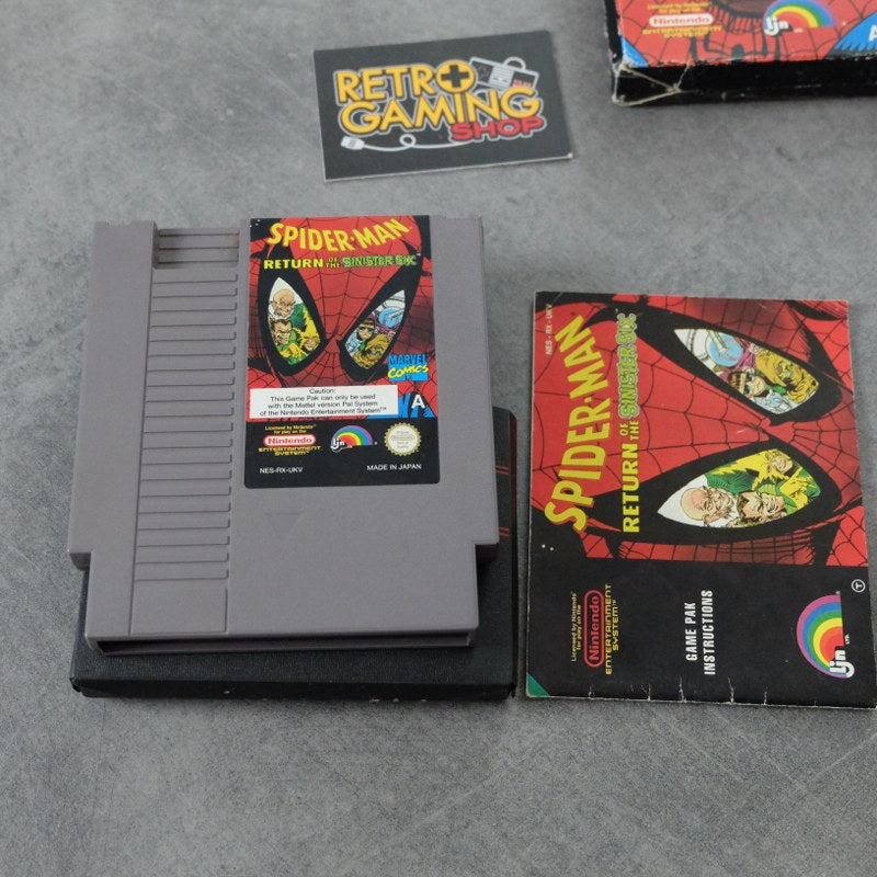 Spider-man Return Of  the Sinister Six Nintendo