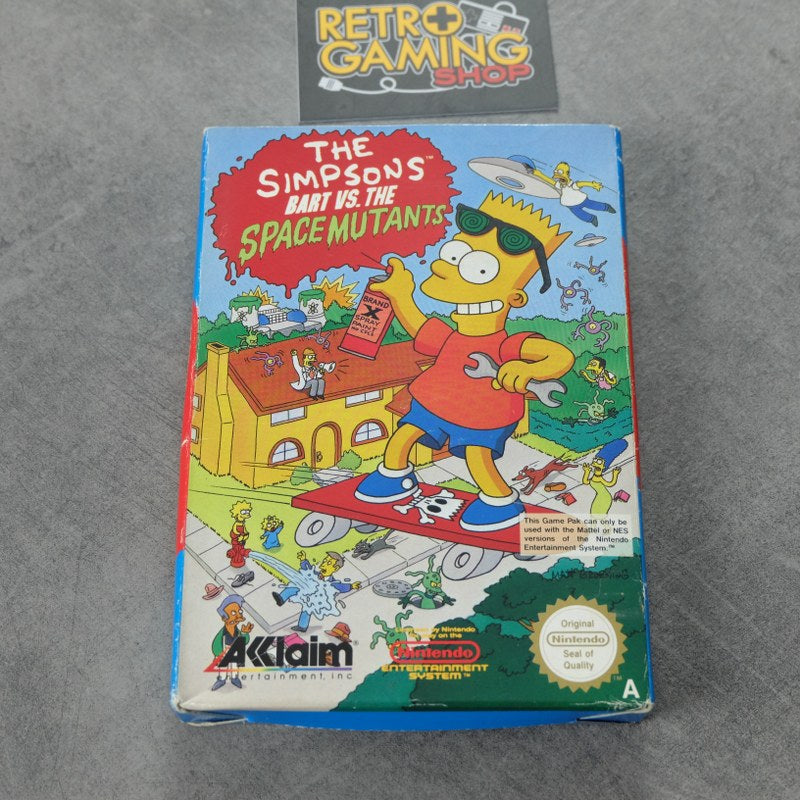 The Simpsons Bart Vs the Space Mutants Nintendo