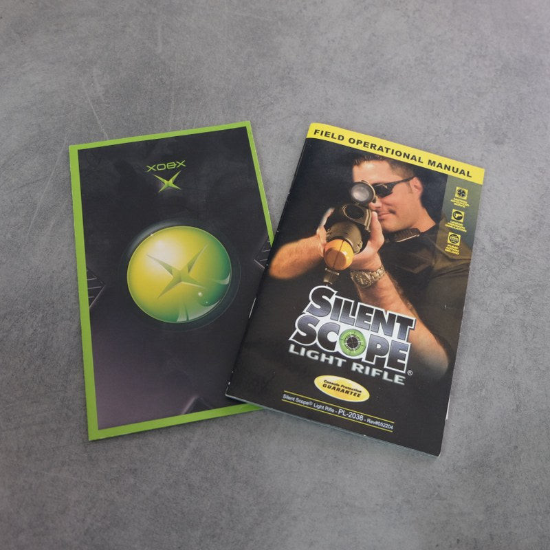 Vendita Silent Scope Light Rifle Xbox + Silent Scope Complete - Retrogaming Shop