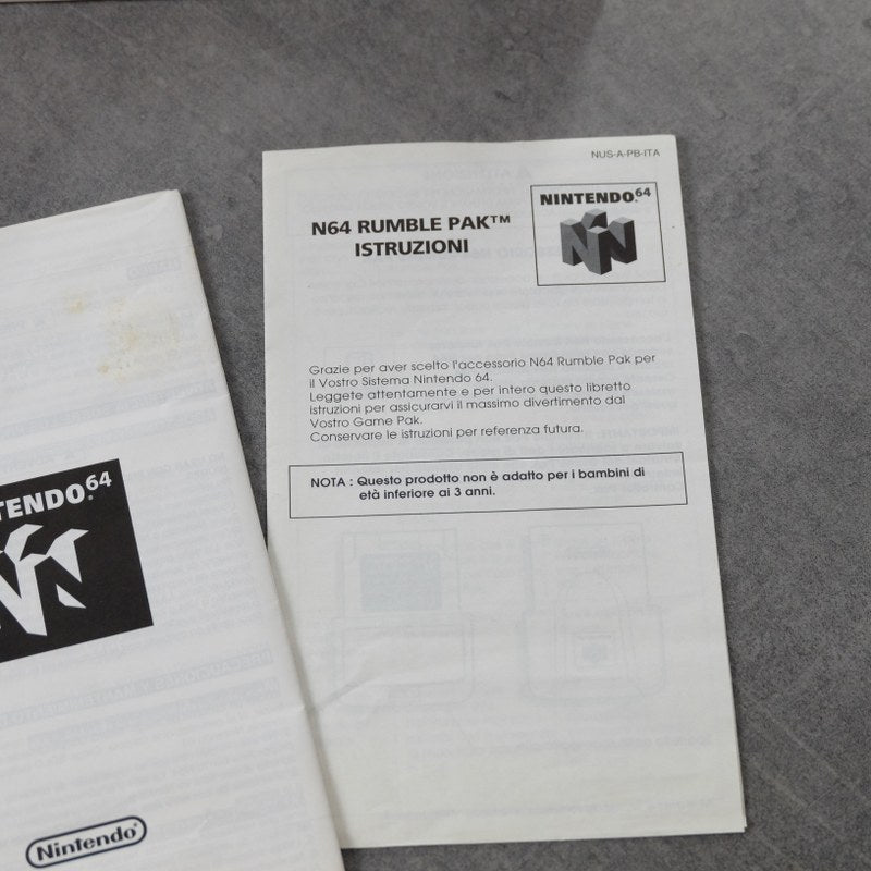 Vendita Nintendo 64 Rumble Pak - Retrogaming Shop