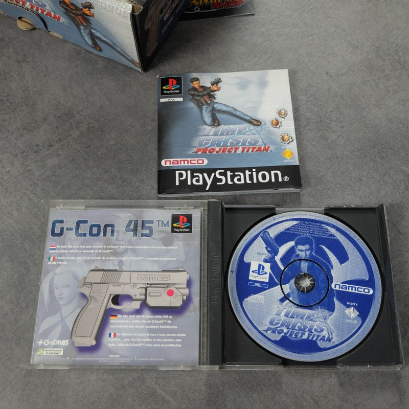 Vendita Time Crisis Project Titan + G-con45 Bundle - Retrogaming Shop