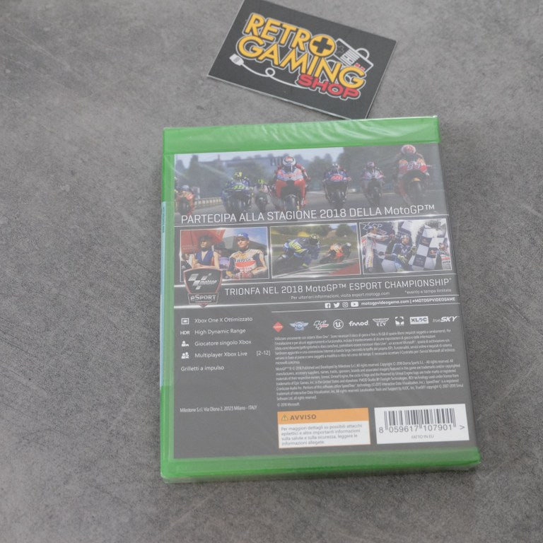 Vendita MotoGp 18 Nuovo - Retrogaming Shop