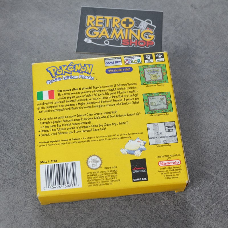 Pokemon Versione Gialla Nintendo