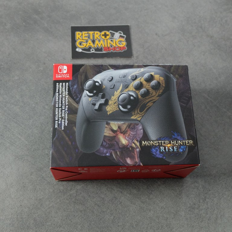 Vendita Nintendo Switch Pro Controller Monster Hunter Rise - Retrogaming Shop